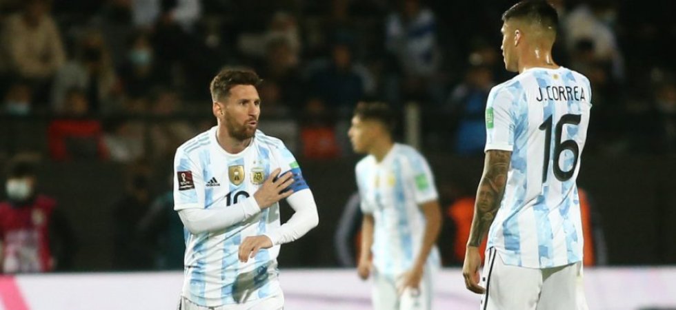 Eliminatoires CM 2022 : Avec Messi, l'Argentine s'impose contre l'Uruguay