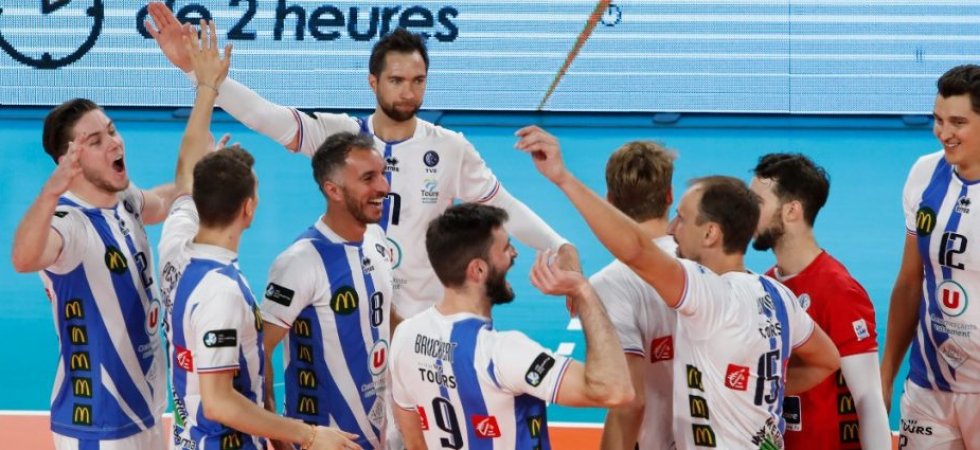 Volley - Ligue A (H/J7) : Le sans-faute de Tours se poursuit, Narbonne suit la cadence