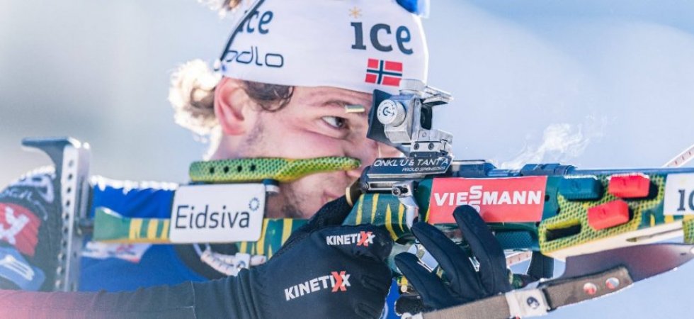 Poursuite d'Oberhof (H) : Quatrième victoire de la saison pour Laegreid, Claude manque de peu le podium