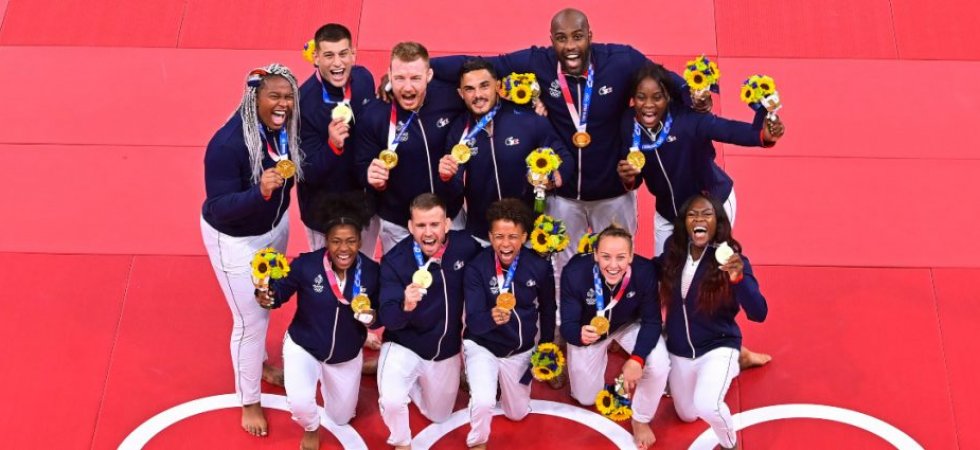 Judo (par équipes mixtes) : Une équipe de France en or !