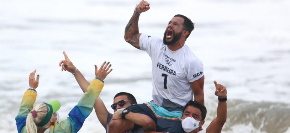 Surf : Ferreira et Moore premiers champions olympiques de l'histoire