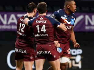 Top 14 : Bordeaux-Bègles écrase Agen et enchaîne un troisième succès consécutif