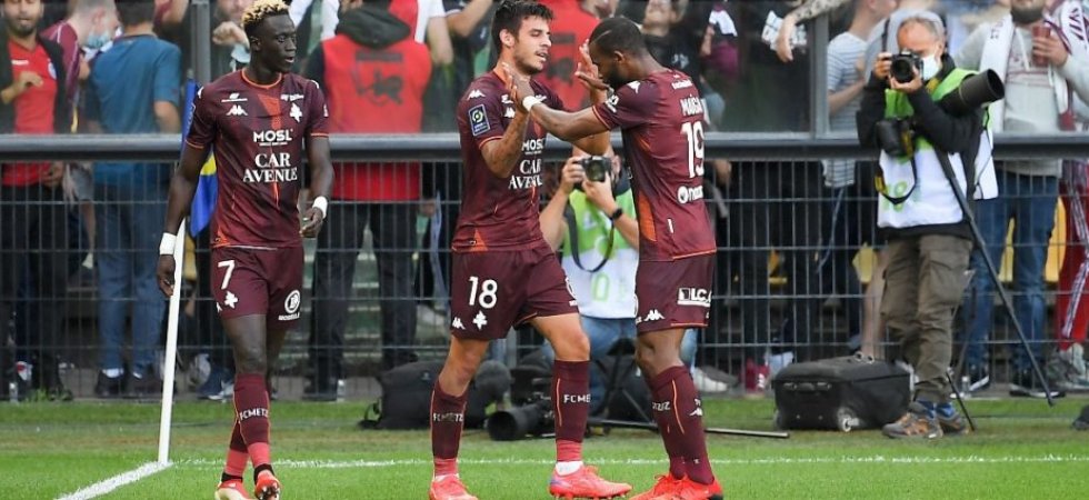 L1 (J8) : Première pour Metz, Brest s'enfonce