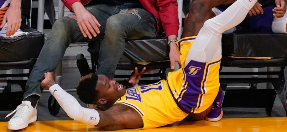 NBA - Los Angeles Lakers : Quand Schröder se met à faire des pompes en plein match