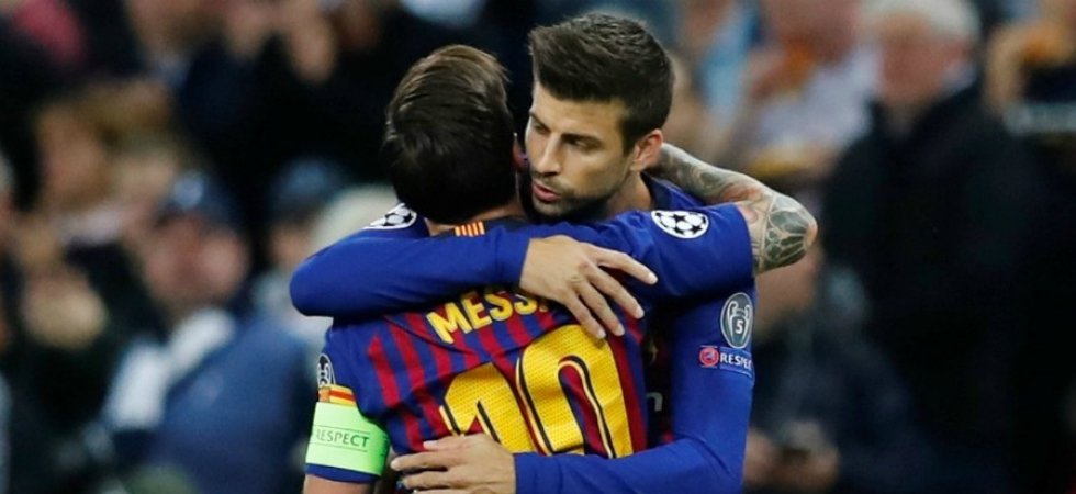 Liga : Gerard Piqué veut convaincre Lionel Messi