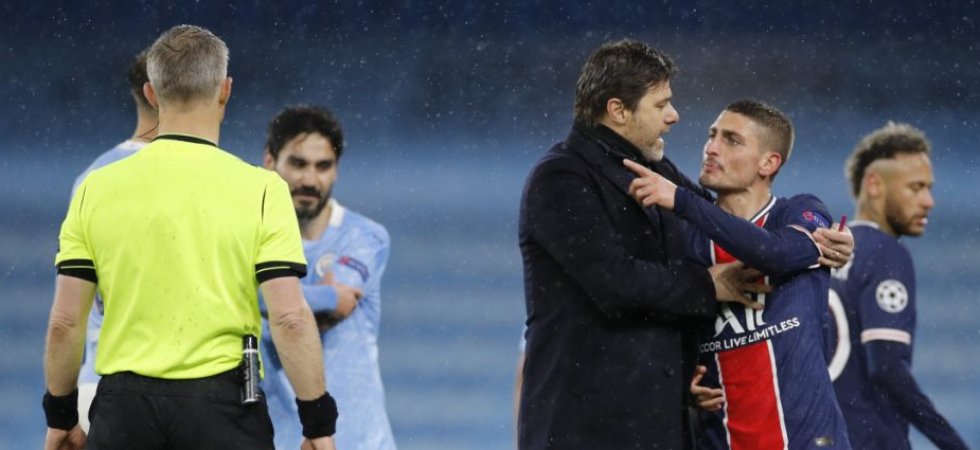 PSG : Verratti et Herrera mettent en cause l'arbitre du match face à Manchester City
