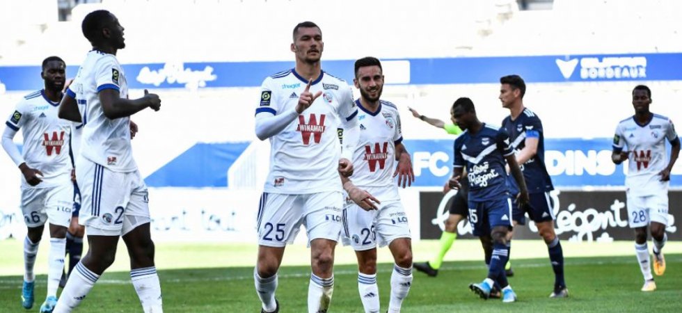 L1 (J31) : Strasbourg revient à hauteur de Bordeaux