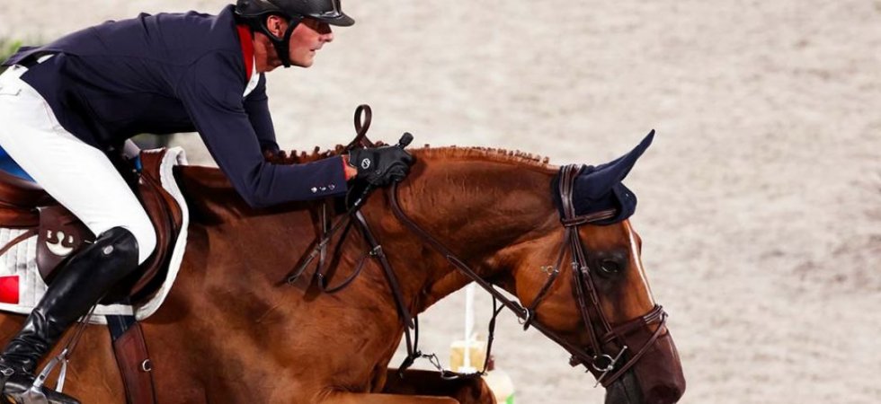 Equitation : Delmotte forfait pour le saut d'obstacles par équipes