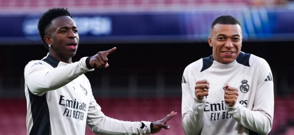 Real Madrid : Mbappé et Vinicius se sont entraînés avec le groupe 