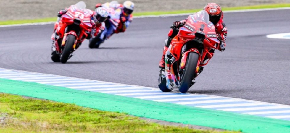 GP du Japon : Bagnaia le plus fort devant Martin et Marc Marquez 
