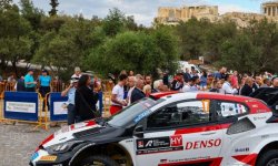 WRC - Rallye de Grèce : Rovanperä remporte la 1ere spéciale, Ogier 6eme