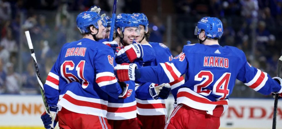 Hockey sur glace - NHL - Play-offs : Les New York Rangers dominent Carolina et décrochent un match 7