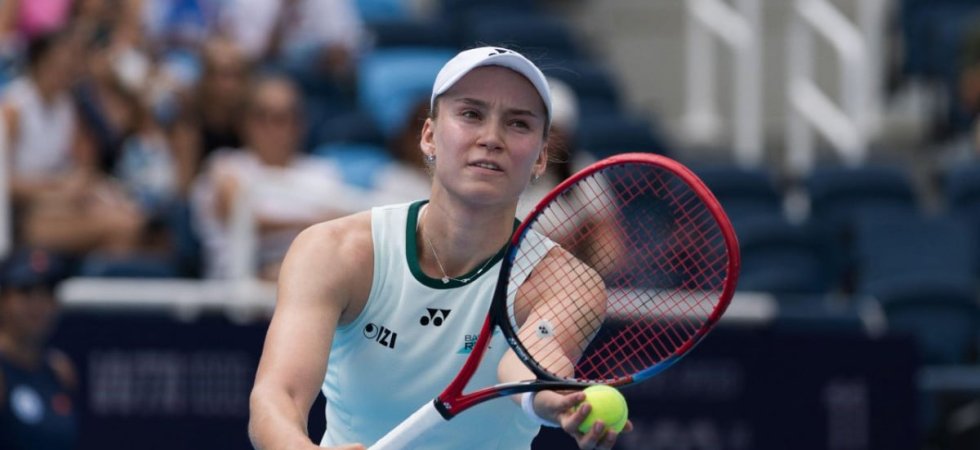 WTA - Cincinnati : Rybakina fait fi de la pluie pour sortir Frech