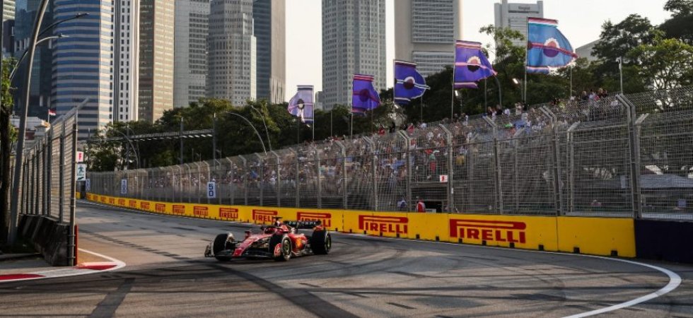 F1 - GP de Singapour (EL1) : Les Ferrari aux avant-postes... malgré les reptiles