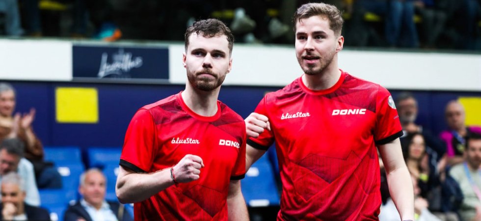 Tennis de table - WTT Contender : Un titre en double pour la paire Bourrassaud-Dorr