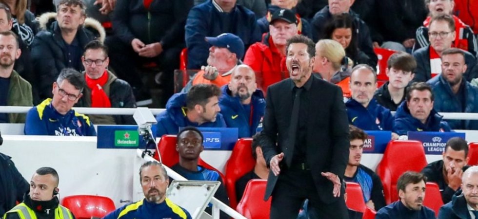 Atlético Madrid : Simeone s'emporte face aux supporters de Liverpool 