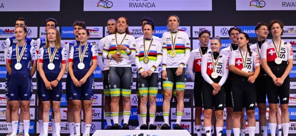 Mondiaux : Les Bleus prennent l'argent en relais mixte 