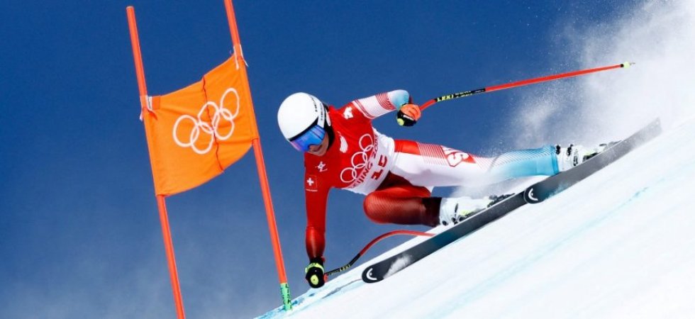 Ski alpin (F) : L'or pour Suter en descente, chute terrible de Cerutti