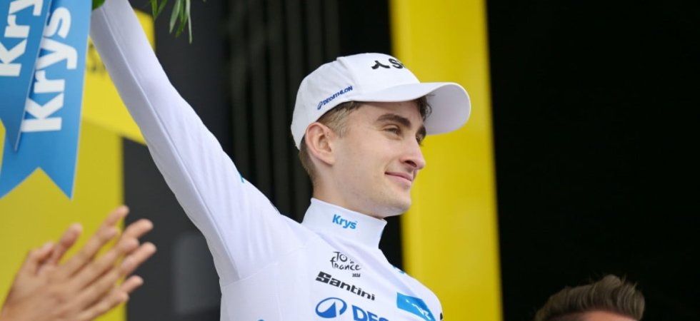 Tour de France (E14) : Seixas ravi de s'emparer du maillot blanc
