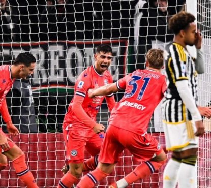 Serie A (J24) : La Juventus mord la poussière face à l'Udinese 
