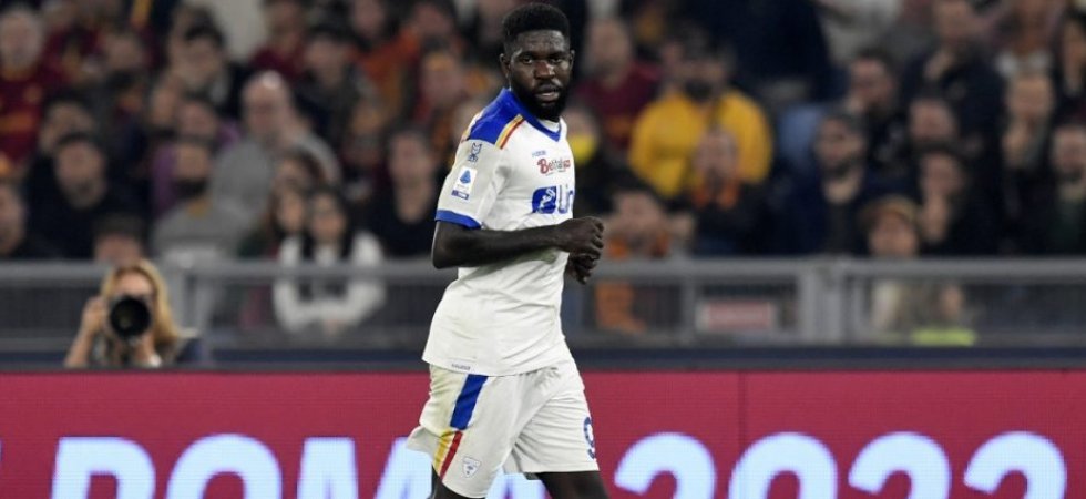 Serie A - Lecce : Umtiti à nouveau blessé