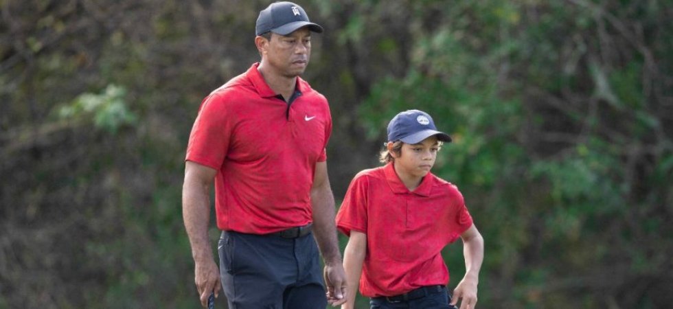 PNC Championship : Deuxième place finale pour Tiger Woods et son fils Charlie