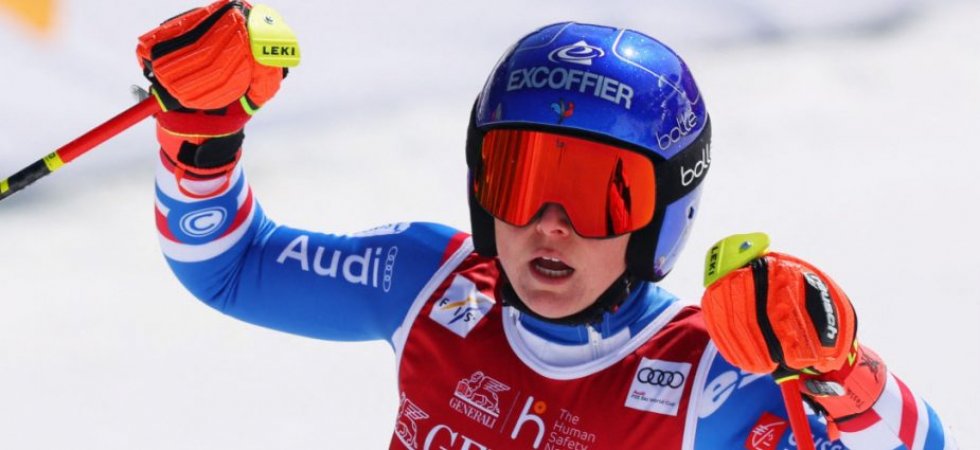 Ski alpin : Worley heureuse après la dernière course de sa carrière