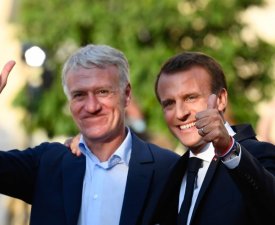 Bleus : Deschamps a dîné avec Macron