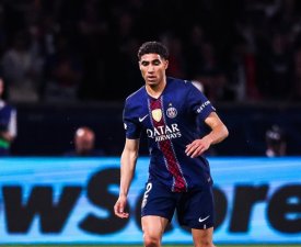 PSG : Hakimi attendu pour la finale face à Arsenal