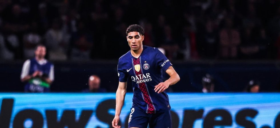 PSG : Hakimi attendu pour la finale face à Arsenal