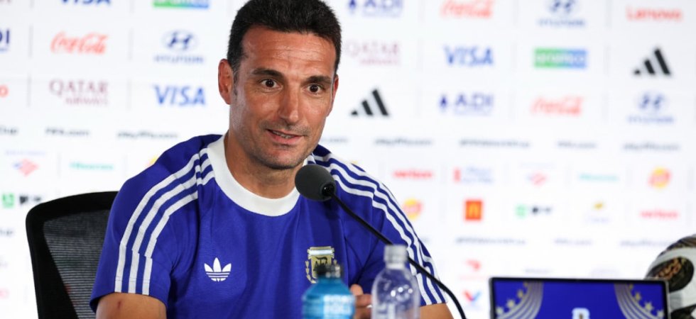 Argentine - Scaloni : « L'envie et l'ambition ne manquent pas »