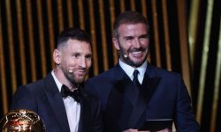 MLS : Beckham a eu des frissons lors de l'arrivée de Messi à Miami 