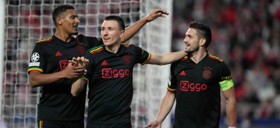 Ligue des champions : Le Benfica et l'Ajax dos à dos