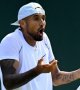 Wimbledon : Kyrgios assume son crachat
