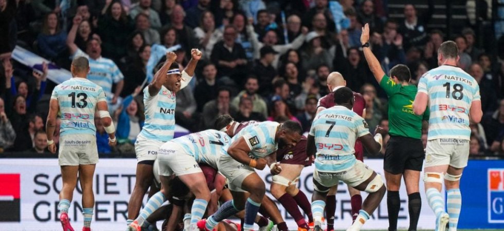 Top 14 (J20) : Le Racing s'offre l'UBB à l'Arena 