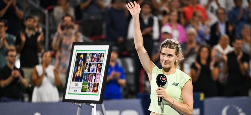 WTA - Montréal : Battue, Bouchard prend sa retraite