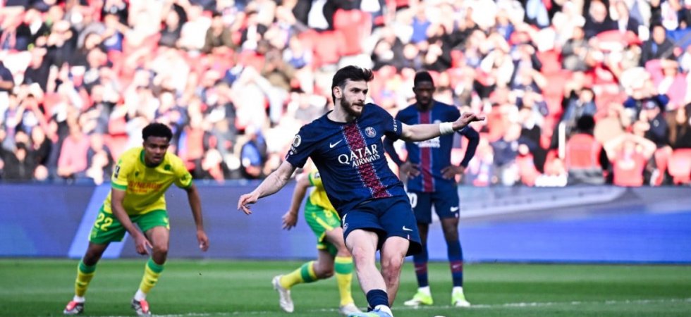Ligue 1 (J26) : Kvaratskhelia, Doué, Abline, ... Les tops/flops de PSG-Nantes
