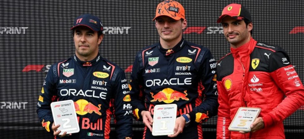GP d'Autriche (Sprint) : Verstappen l'emporte facilement devant Pérez et Sainz