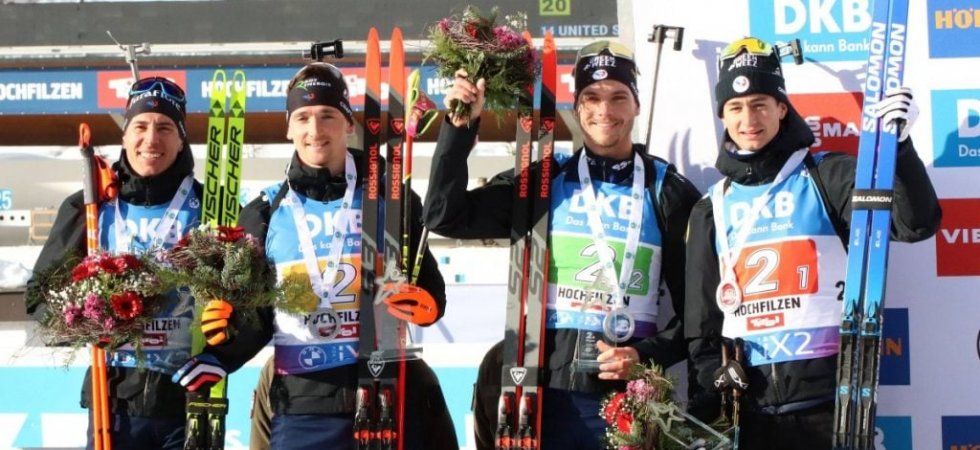 Biathlon - Relais d'Hochfilzen (H) : La France termine deuxième derrière la Norvège 