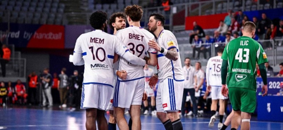 Mondial (H) : La France donne une leçon à la Hongrie et fait un pas vers les quarts 