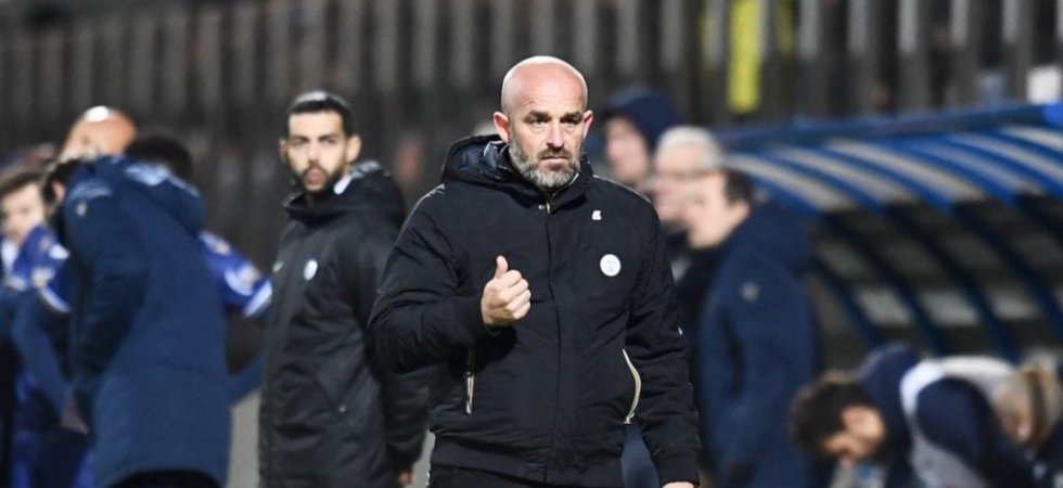 Ajaccio limoge son entraîneur Mathieu Chabert 