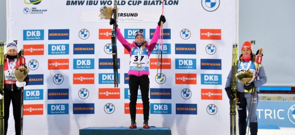 Biathlon : Davidova en démonstration sur la première course de la saison, les Françaises à la rue