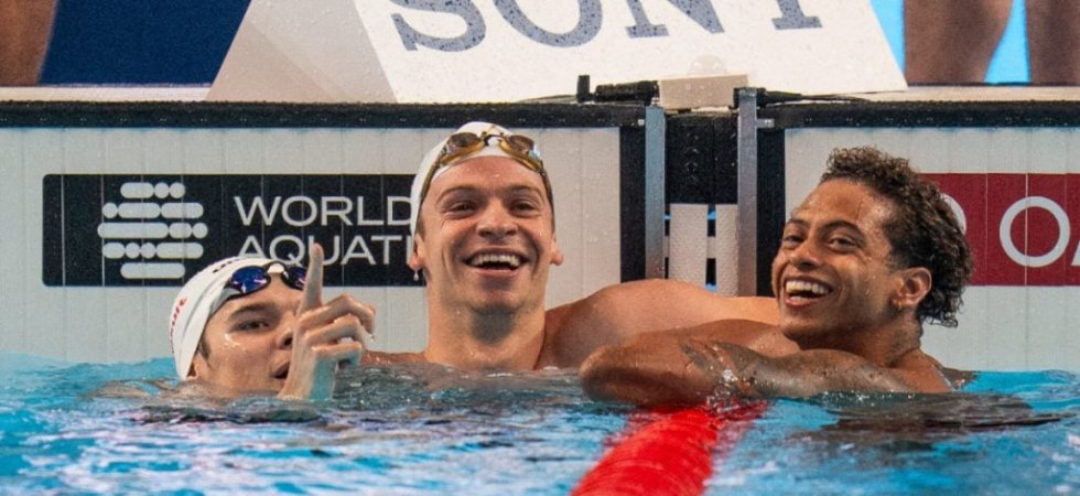 Natation - Mondiaux (H)/Marchand : « J'étais un peu plus crispé » 