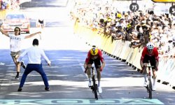 Tour de France (E11) : Un manifestant perturbe l'arrivée 