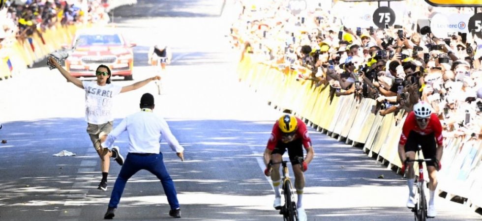 Tour de France (E11) : Un manifestant perturbe l'arrivée 