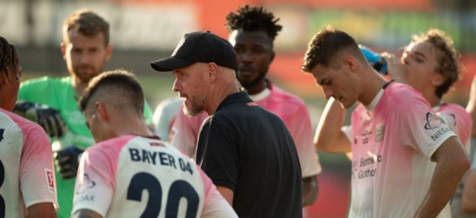 Leverkusen : Lourde défaite pour la première de Ten Hag en amical 