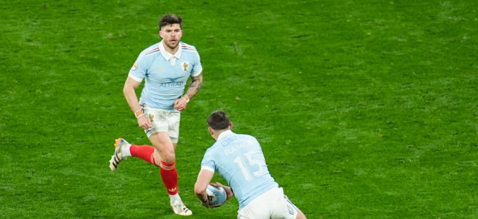 XV de France - Jalibert : « Quand je donne le ballon à Ramos à la fin, il rigole ! »