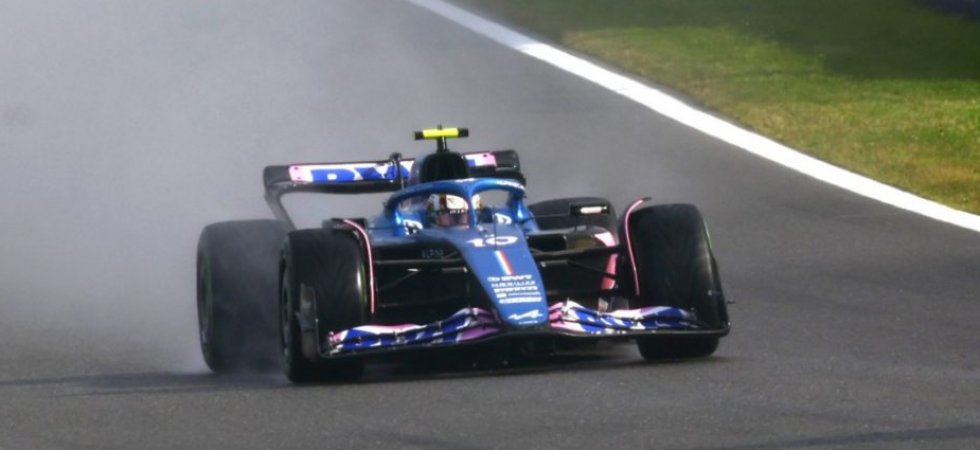 F1 : Gasly critique le manque de visibilité provoqué par les projections d'eau
