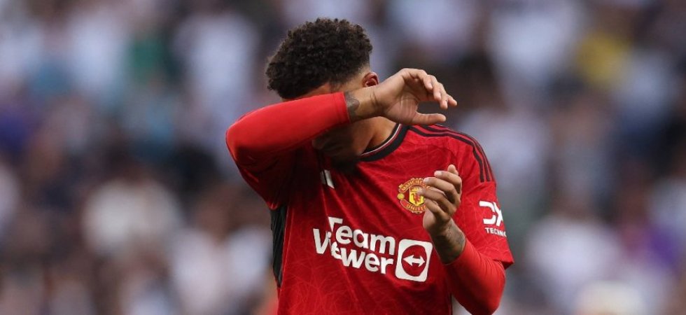 Manchester United : Sancho plus que jamais à l'écart