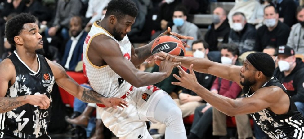 Euroligue (H) : Monaco donne la leçon à l'ASVEL à l'Astroballe